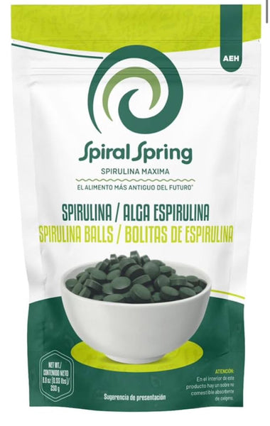 Espirulina  bolsa de 500 tabletas