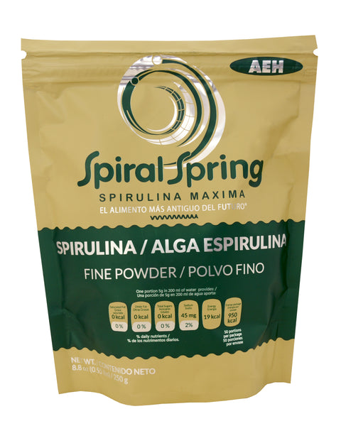 Espirulina  en polvo bolsa de 250 gr